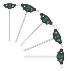 Screwdriver set HEX Plus profile W 454/5 HF 5 pcs