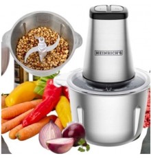 Shredder electric chopper for fruit, vegetables and ice steel 500 W.