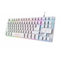 Trust GXT 833W THADO TKL US - gaming keyboard, white