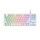 Trust GXT 833W THADO TKL US - gaming keyboard, white
