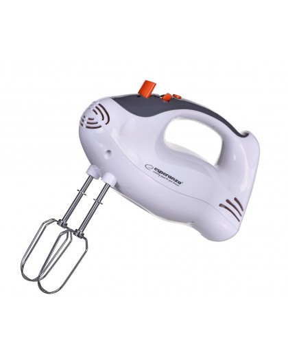 Esperanza EKM009 Hand mixer Gray, White 250 W
