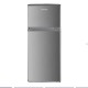 MPM MPM-125-CZ-11/E silver refrigerator with a freezer