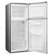 MPM MPM-125-CZ-11/E silver refrigerator with a freezer