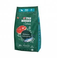 PAN MĘSKO with Herbs Beef with tuna S - dry dog food - 9kg