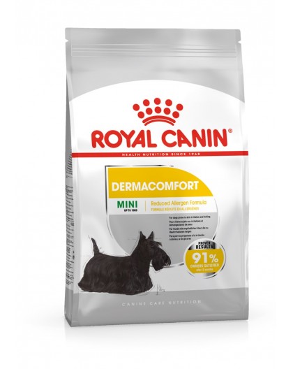 ROYAL CANIN Mini Dermacomfort - dry food for adult small breeds of dogs with sensitive skin prone to irritation - 3kg