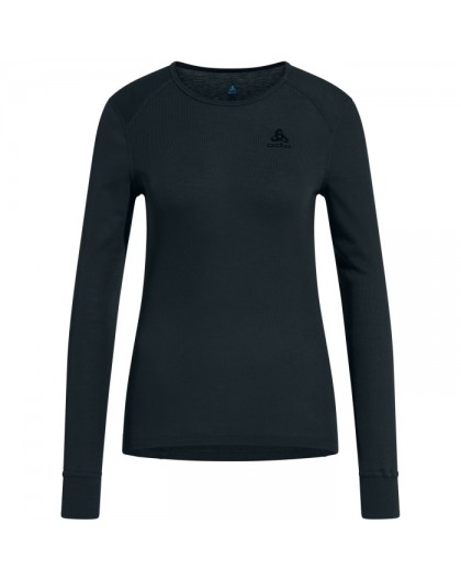 Odlo BL TOP crew neck l/s ACTIVE WARM long-sleeved thermal underwear, size M, blue-grey