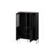 Cama VERA display cabinet 110x40x160 matt black