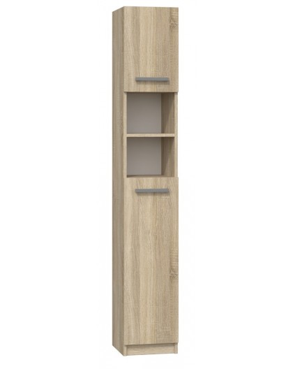 Topeshop MARBELA SONOMA bathroom storage cabinet Oak