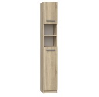 Topeshop MARBELA SONOMA bathroom storage cabinet Oak