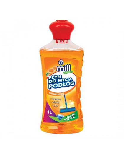 Mill Clean orange scented floor cleaner 1 L