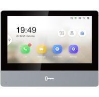 Hikvision DS-KH8350-WTE1 video intercom system 17.8 cm (7") Black