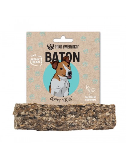 PAKA ZWIERZAKA Cod Bar 12 cm - dog treat - 28g