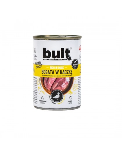 BULT Rich in duck - wet dog food - 400g