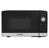 Bosch Serie 2 FEL023MS2 microwave Countertop Solo microwave 20 L 800 W Black, Stainless steel