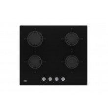 Beko HILG 64220 S hob Black Built-in Gas 4 zone(s)