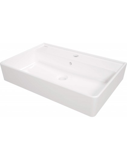 Ceramic countertop/sink 61x41 cm with tap hole
