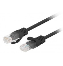 Lanberg PCU6-20CC-0200-BK networking cable Black 2 m Cat6 U/UTP (UTP)