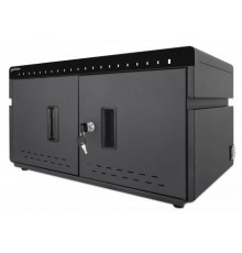 Manhattan iPad to 11" 20-bay Charging Cabinet Desktop via USB-C, Also other tablets and smartphones (with device to USB-C cable)