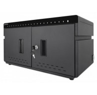 Manhattan iPad to 11" 20-bay Charging Cabinet Desktop via USB-C, Also other tablets and smartphones (with device to USB-C cable)