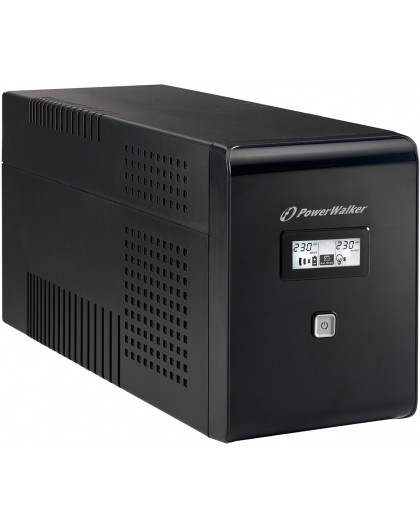 PowerWalker VI 2000 LCD 2 kVA 1200 W 2 AC outlet(s)