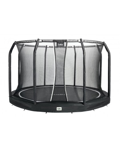 Trampoline Premium Ground Combo 251 cm black