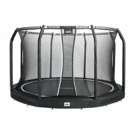 Trampoline Premium Ground Combo 251 cm black