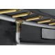 Trampoline Premium Ground Combo 251 cm black