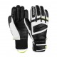 REUSCH MASTER PRO GLOVES SIZE 8.5 black, white and yellow