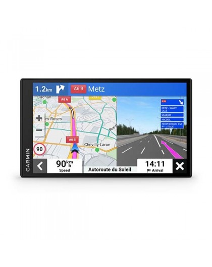 Garmin DriveSmart 76 navigator Fixed 17.8 cm (7") TFT Touchscreen 239.6 g Black