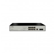 Cudy GS2008PS2 network switch Managed L2 Gigabit Ethernet (10/100/1000) Power over Ethernet (PoE) Black