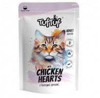 TUF TUF with chicken hearts - wet cat food - 300g