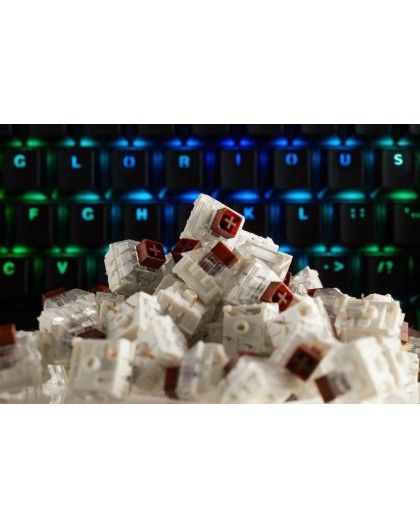 Glorious PC Gaming Race KAI-BROWN input device accessory Keyboard switches