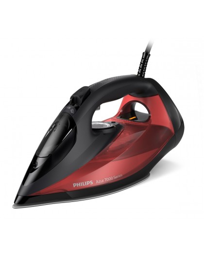 Philips 7000 series DST7022/40 iron Steam iron SteamGlide Plus soleplate 2800 W Black, Red