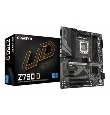 GIGABYTE Z790 D Motherboard - Supports Intel Core 14th Gen CPUs, 12+1+１ Phases Digital VRM, up to 7600MHz DDR5 (OC), 3xPCIe 4.0 
