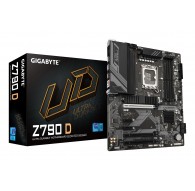 GIGABYTE Z790 D Motherboard - Supports Intel Core 14th Gen CPUs, 12+1+１ Phases Digital VRM, up to 7600MHz DDR5 (OC), 3xPCIe 4.0 