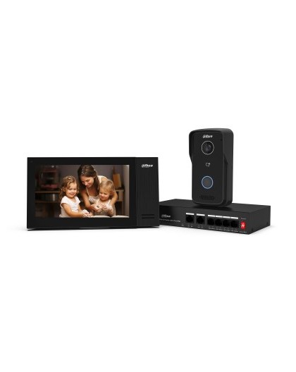 Dahua Technology DHI-VTO2111D-P-S3 video intercom system 2 MP 17.8 cm (7") Black