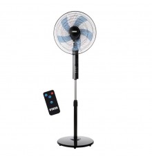 N'OVEEN F455 16"/40 cm standing fan with remote control, Black