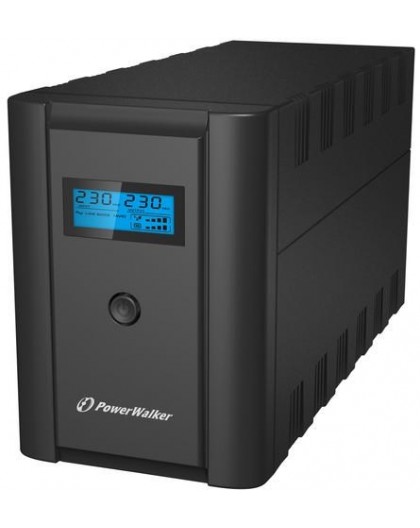 PowerWalker VI 2200 LCD/FR 2.2 kVA 1200 W 4 AC outlet(s)