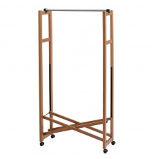 ARREDAMENTI GIULIUS Giulius Clothes Rack - 78 x 31 cm, Brown