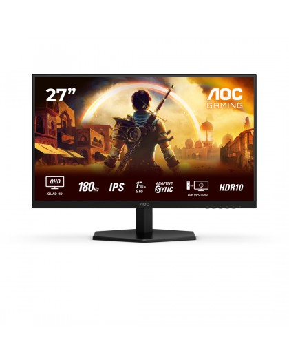 AOC G4 Q27G42XE computer monitor 68.6 cm (27") 2560 x 1440 pixels Quad HD Black, Red