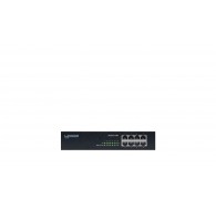 LANCOM GS-1108P Unmanaged Gigabit Ethernet (10/100/1000) Power over Ethernet (PoE) Black