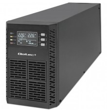 Qoltec 52281 uninterruptible power supply (UPS) Double-conversion (Online) 2 kVA 2000 W 3 AC outlet(s)