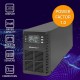 Qoltec 52281 uninterruptible power supply (UPS) Double-conversion (Online) 2 kVA 2000 W 3 AC outlet(s)