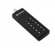 Verbatim Keypad Secure - USB 3.0 Drivecon tastierino d'accesso e crittografia dei dati - 128 GB - Black