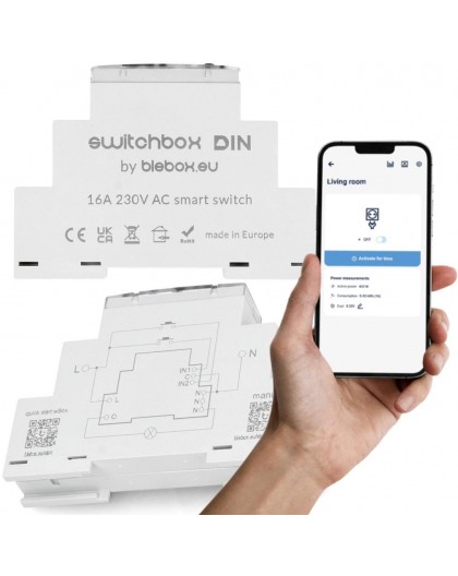 Switchbox relay module din Blebox