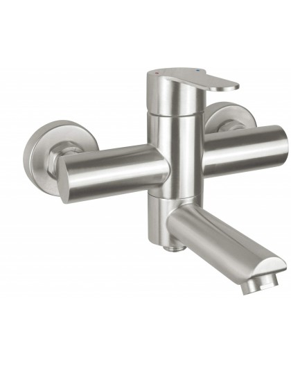 Wall-mounted bathtub mixer