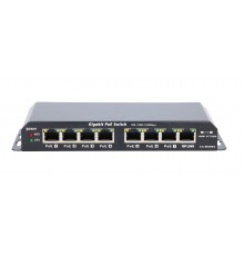 Extralink PoE Switch KRATOS 7x Gigabit PoE, 1x Uplink RJ45, Power Supply 24V 2.5A, 60W