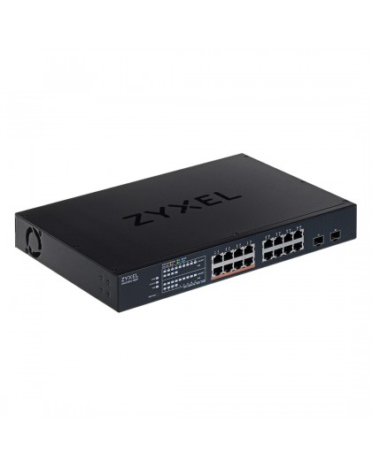 Zyxel XMG1915-18EP Managed L2 2.5G Ethernet (100/1000/2500) Power over Ethernet (PoE)