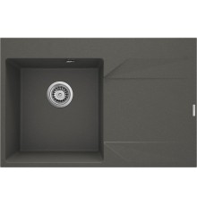 Granite single-bowl sink with drainer - right