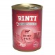 RINTI Singlefleisch Pur Beef - wet dog food - 400g